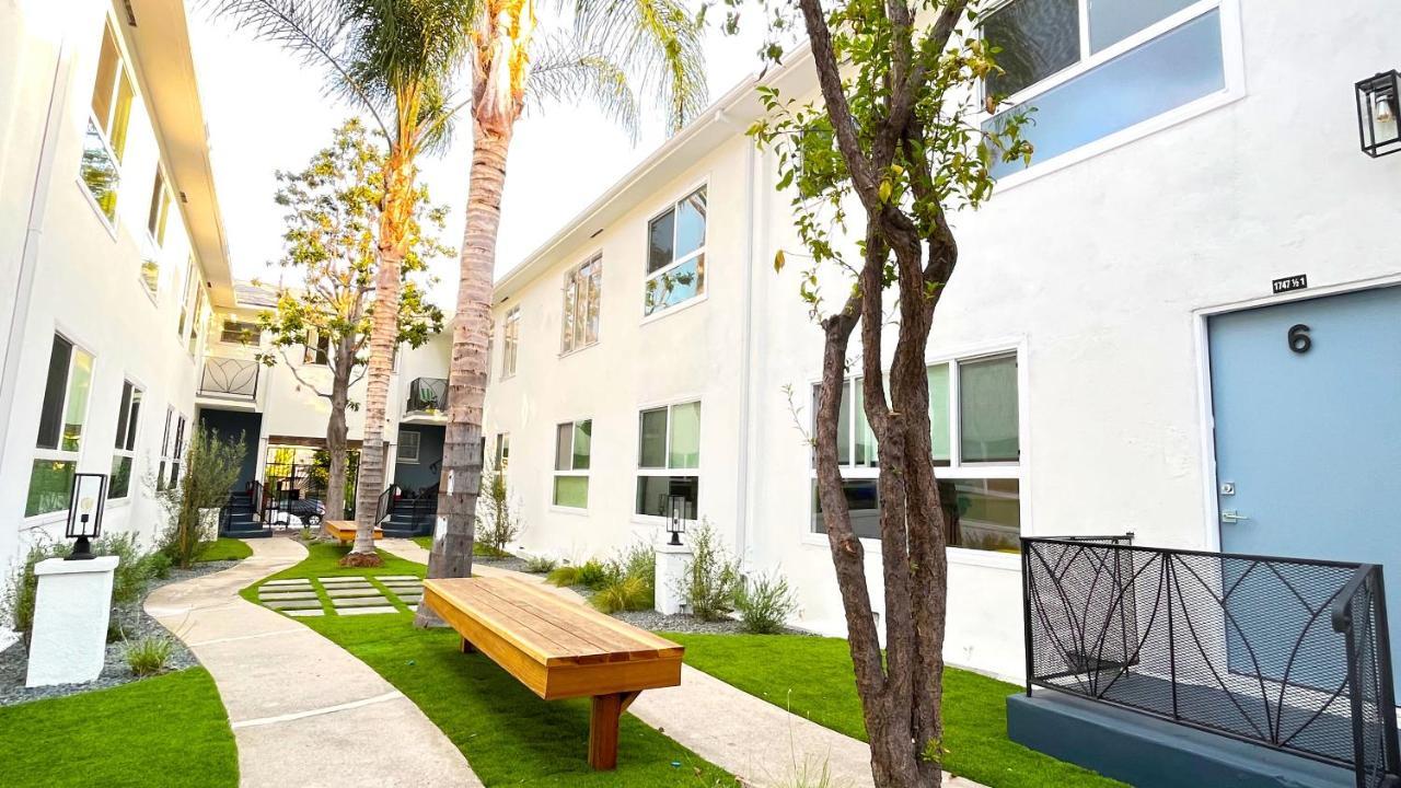 Hollywood/Thai Town Courtyard Apartment Лос-Анджелес Экстерьер фото